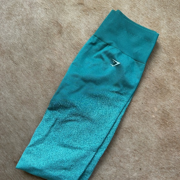 💚💙 GYMSHARK OMBRÉ SEAMLESS SET 💙💚 - Picture 7 of 7